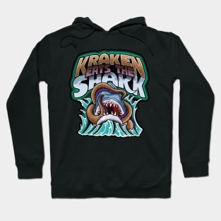 Kraken Eats the Shark Hoodie